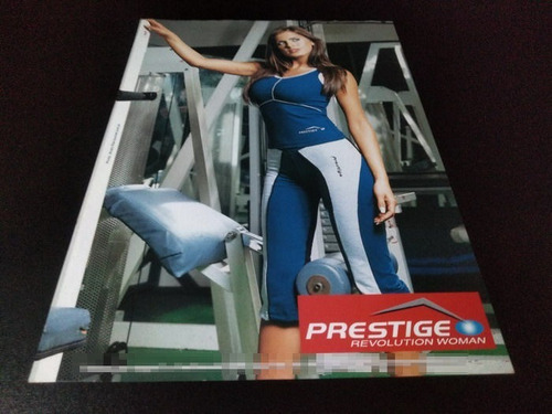 (pf697) Publicidad Prestige * Silvina Luna