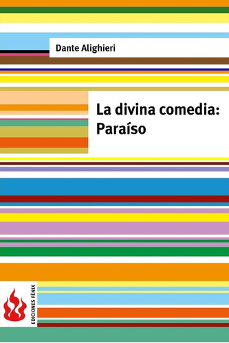 Libro: La Divina Comedia. Paraíso: (low Cost). Edición