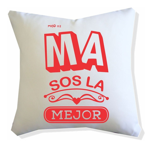 Almohadon Dia De La Madre -regalo- Mamá Mod02