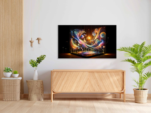 Cuadro Calidad Arte En Lienzo Con Bastidor En 70x40cm N1713