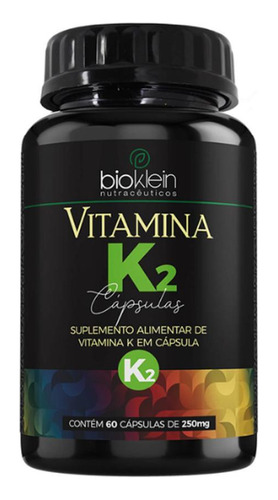 Vitamina K2 60 Cápsulas - Bioklein