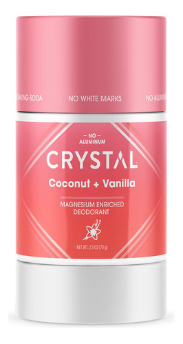 Crystal Magnesium - Desodorante Natural En Barra Solida, Sin