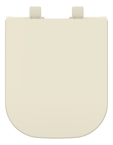 Assento Deca Quadra Axis Polo Roca Creme Soft Close Tf Tupan