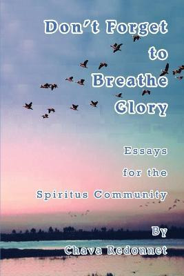 Libro Don't Forget To Breathe Glory - Chava Redonnet