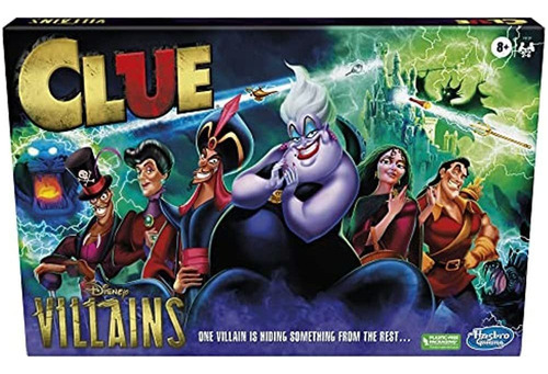 Pista: Juego Disney Villains Edition, Juego De Mesa Para Niñ