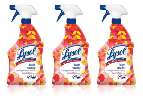 Lysol Limpiador Multiusos, Aroma De Mango E Hibisco, 32 Onza