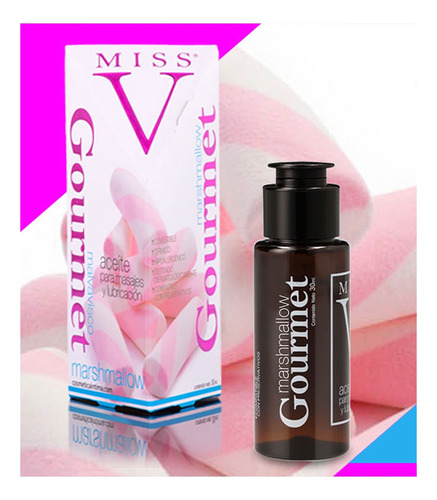 Lubricante Intimo Femenino + Aceite Estimulante + Saborizado Marshmallow