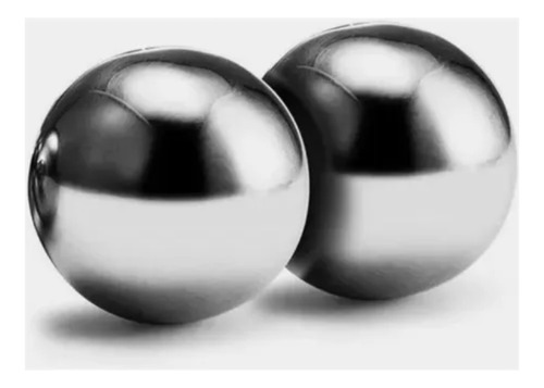 Bolas De Hielo De Metal Para Whisky Bebidas Frío Plateado