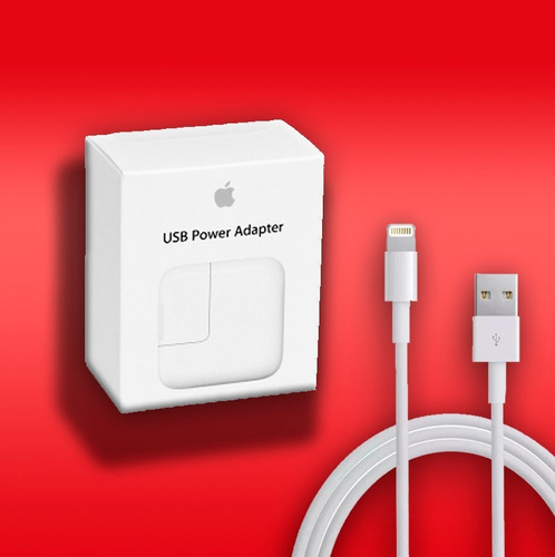 Cargador Original iPad 2 3 4 Pro Apple iPhone + Cable