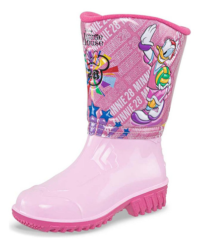 Botas Minnie Antara Rosa Para Niña Disney