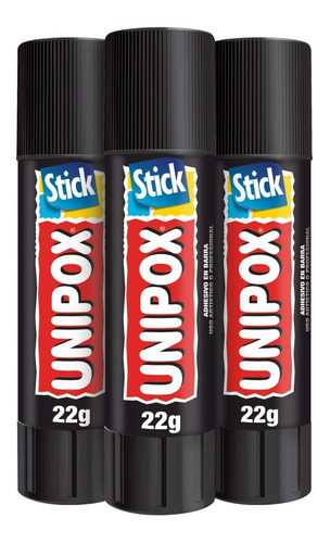 Unipox® Stick 22g X 3 Unidades