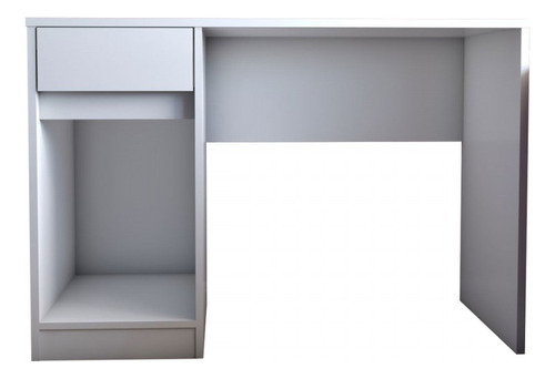Mesa Escrivaninha Alune 1 Porta 1 Gaveta Branco - Panorama