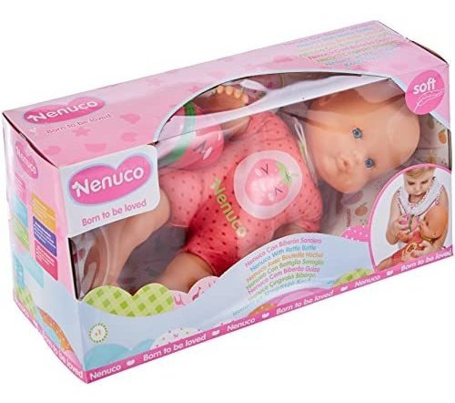 Nenuco Soft Baby Doll Con Hervidor, Trajes Coloridos, Twkj8