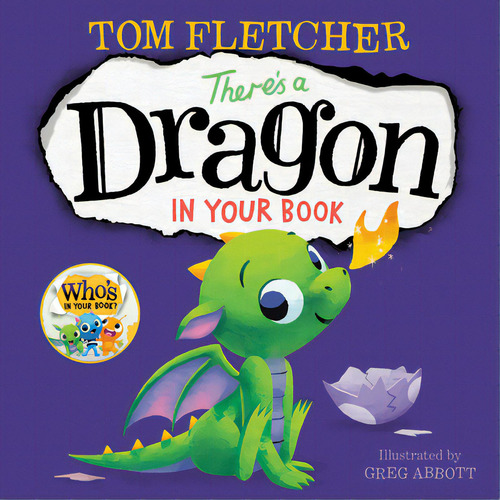 There's A Dragon In Your Book, De Fletcher, Tom., Vol. 1. Editorial Dragonfly Books, Tapa Blanda En Inglés