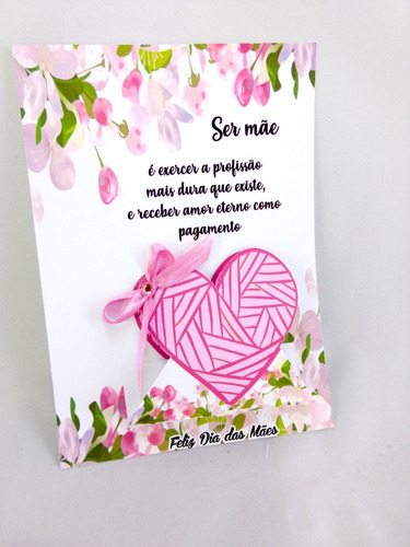Imagem 8 de 8 de Arte Cartão Dia Das Mães Silhouete Com Porta Brincos