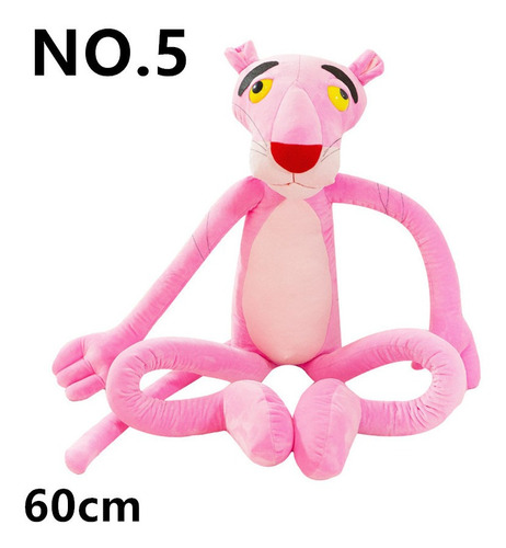 1 Peluche De Peluche De Pantera Rosa Suave De 60 Cm Regalos