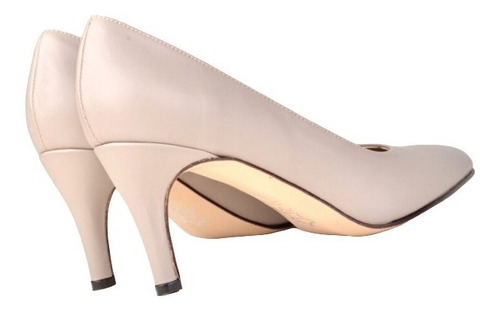 Imagen 5 de 5 de Stilettos Zapatos Tacos De Mujer De Cuero Yani - Ferraro