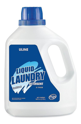 Uline Detergente Líquido De Alta Eficiencia - 100oz - 4/paq