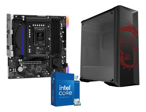 Ltc Pc Gamer Intel I7 14700kf B760/1tb/32gbram/rtx4070/750w