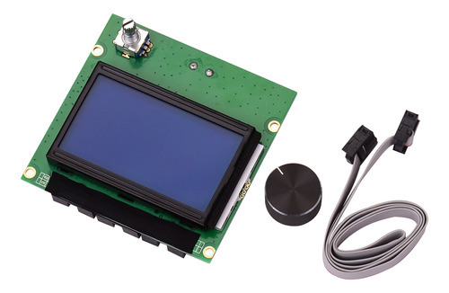 Imagem 1 de 8 de Aibecy 3d Impressora Peças Lcd Display Screen Board Com Cab