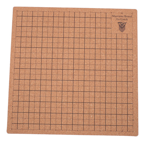 Kit De Tablero De Macramé De 11.8 X 11.8 Pulgadas, Rejillas