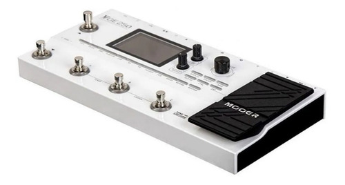 Imagen 1 de 3 de Pedal de efecto Mooer GE250 blanco