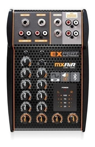 Mesa De Som Expert Mx Air Com Processador Bluetooth Mxair