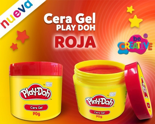 Cera Gel Para Peinar Aqua Net Play-doh Para Niño 90g