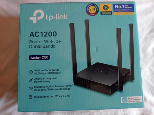 Router Tp Link Ac1200 Archer C50 5ghz Dual Banda Gigabit