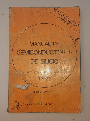 Manual Semiconductores Texa Instruments Usado La Boca Tomo2