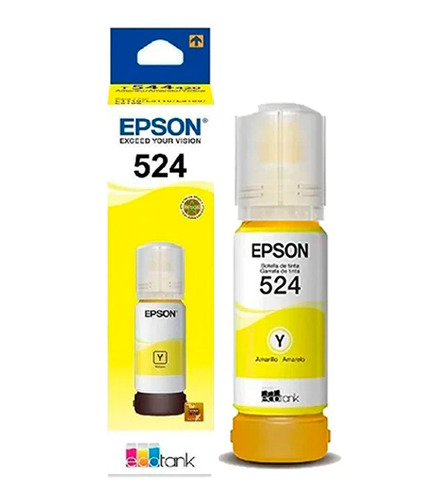 Tinta Epson T524 Amarilla