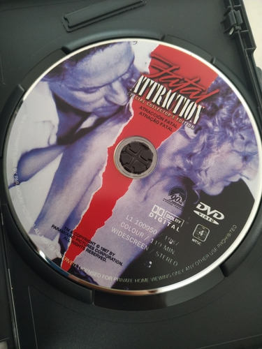 Michael Douglas Dvd Bajos Instintos Atracción Fatal Película (Usado)