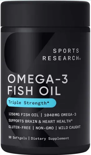 comprar Omega 3 Fish Oil Epa Dha Aceite De Pescado Sports Research