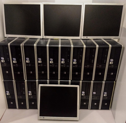 Lote Computador Hp Compaq C/tela De 15 Polegadas