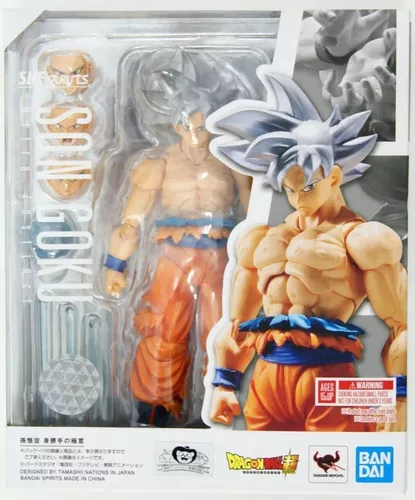 Boneco Sh Figuarts Goku Ultra Instinct Superior Dragon Ball