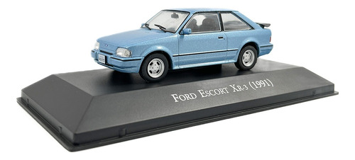 Miniatura Ford Escort Xr3 1991 - Carros Inesqueciveis 1/43