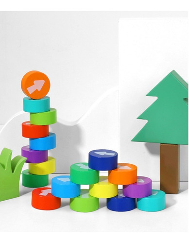 Juego Didáctico De Mesa Patrones De Flechas Y Encaje Niños