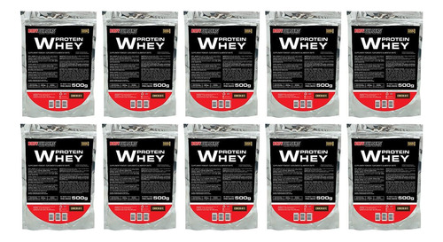 Kit 10x Whey Protein 500g Chocolate - Bodybuilders
