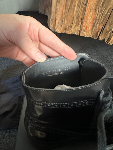 Botas Saint Laurent Negro 43 Y Medio (Usado)