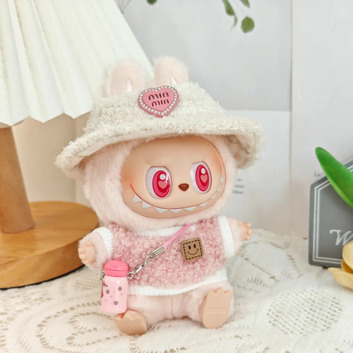Dmm 5 Piece Set Labubu 17cm Doll Clothes - Clothes For