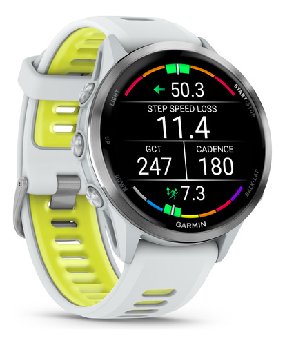 Reloj Garmin Forerunner 970 47mm, Wifi, Gps Amoled Amarillo/amarillo