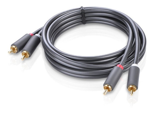 Ugreen - Cable de audio Som Rca macho 10519 blindado de 3 m