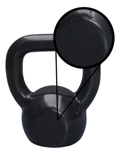 Kettlebell Emborrachado 26kg Academia Musculação Treino