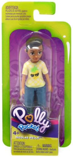 Polly Pocket Niño Nicolas Wells Polera Piña - Mattel