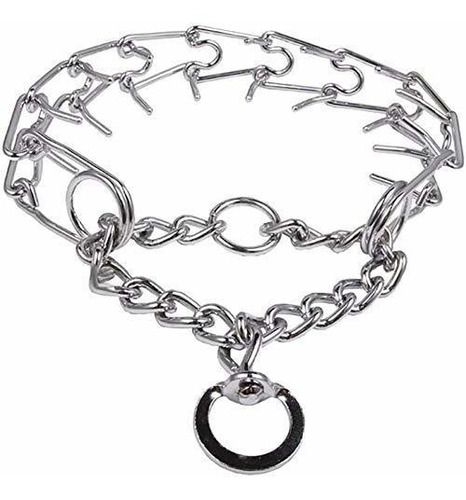 Collar Adiestramiento Perro Acero Inox. Xl