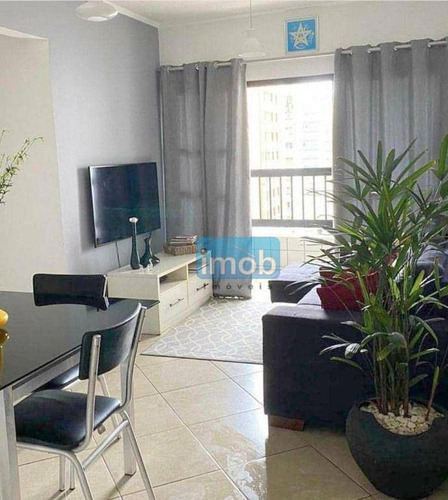 Imagem 1 de 17 de 50mts Da Praia , Apartamento Em Predio Com Elevador, 2 Dorms, 2 Wcs, Dep. Empregada E Vaga De Garagem Demarcada. - Ap7979