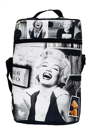 Bolso Matero Térmico Equipo De Mate Marilyn Monroe