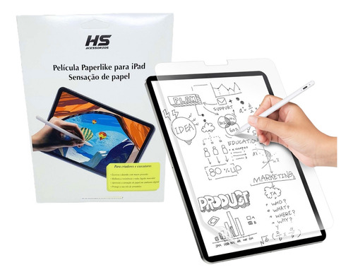 Película Fosca Para iPad Air 5ª/ 4ª 10.9 Sensação De Papel