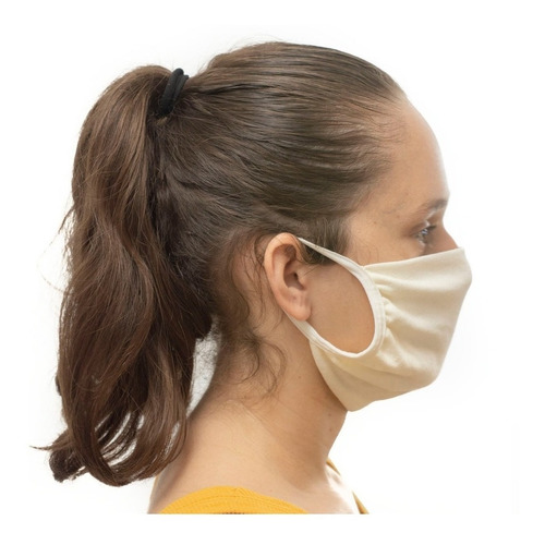10 Eco Mascara Tecido Dupla Proteção Lavável Não Descartável