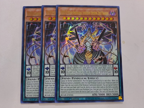 Dddd Super Dimensional Sovereign Emperor Zero Paradox Yugioh